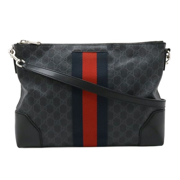 Gucci GG Supreme Web Messenger Bag - Picture 1 of 9